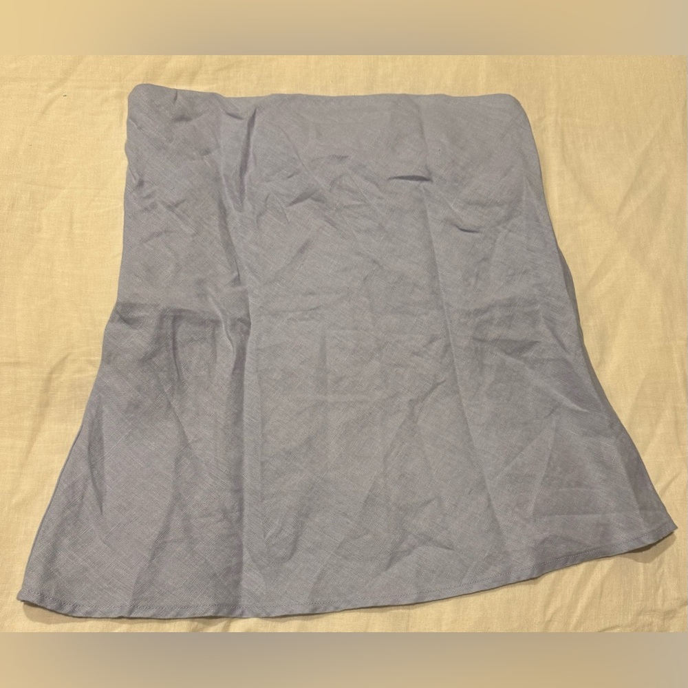 DONNI. Light blue Strapless Tube Top